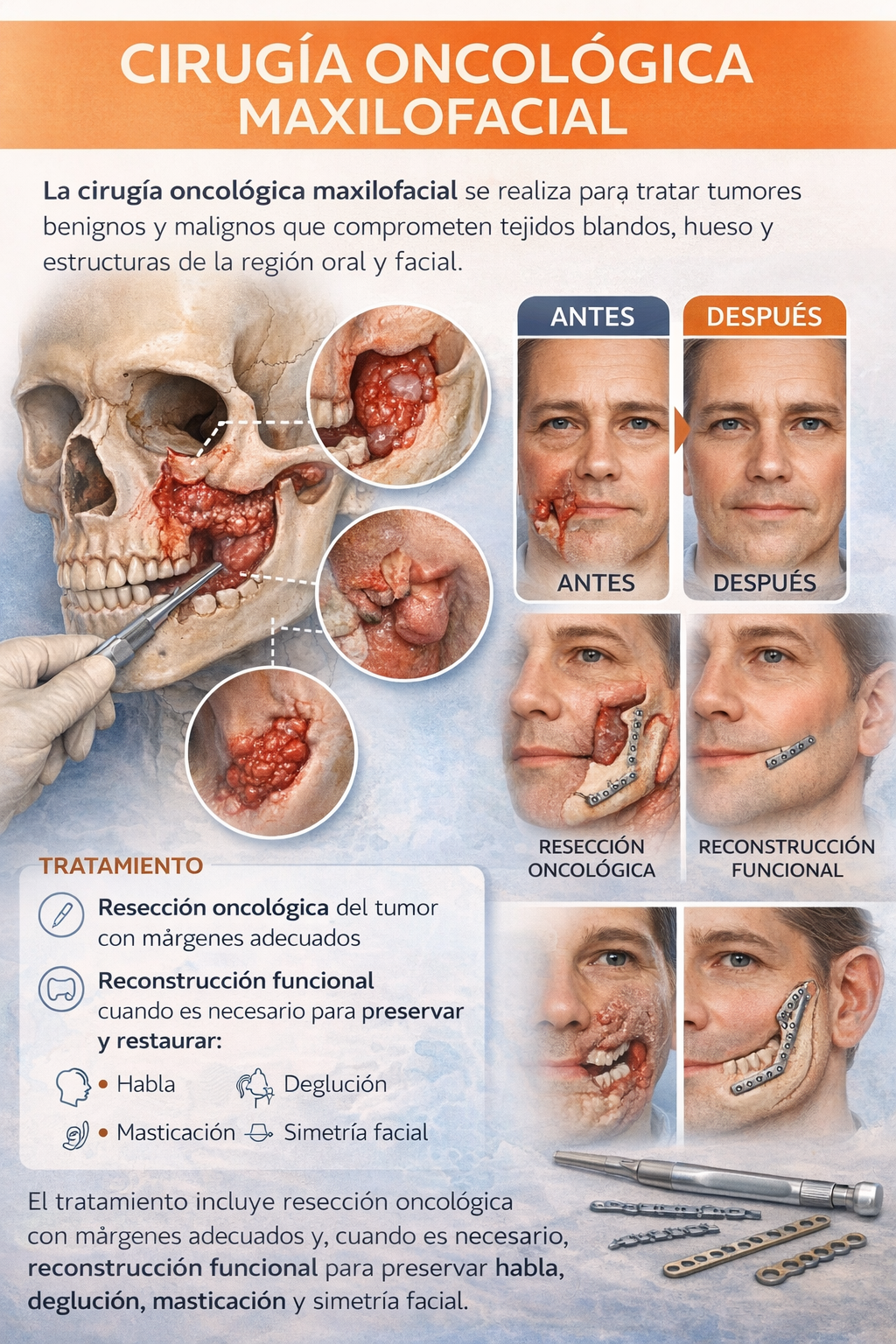 Cirugía Oncológica Maxilofacial